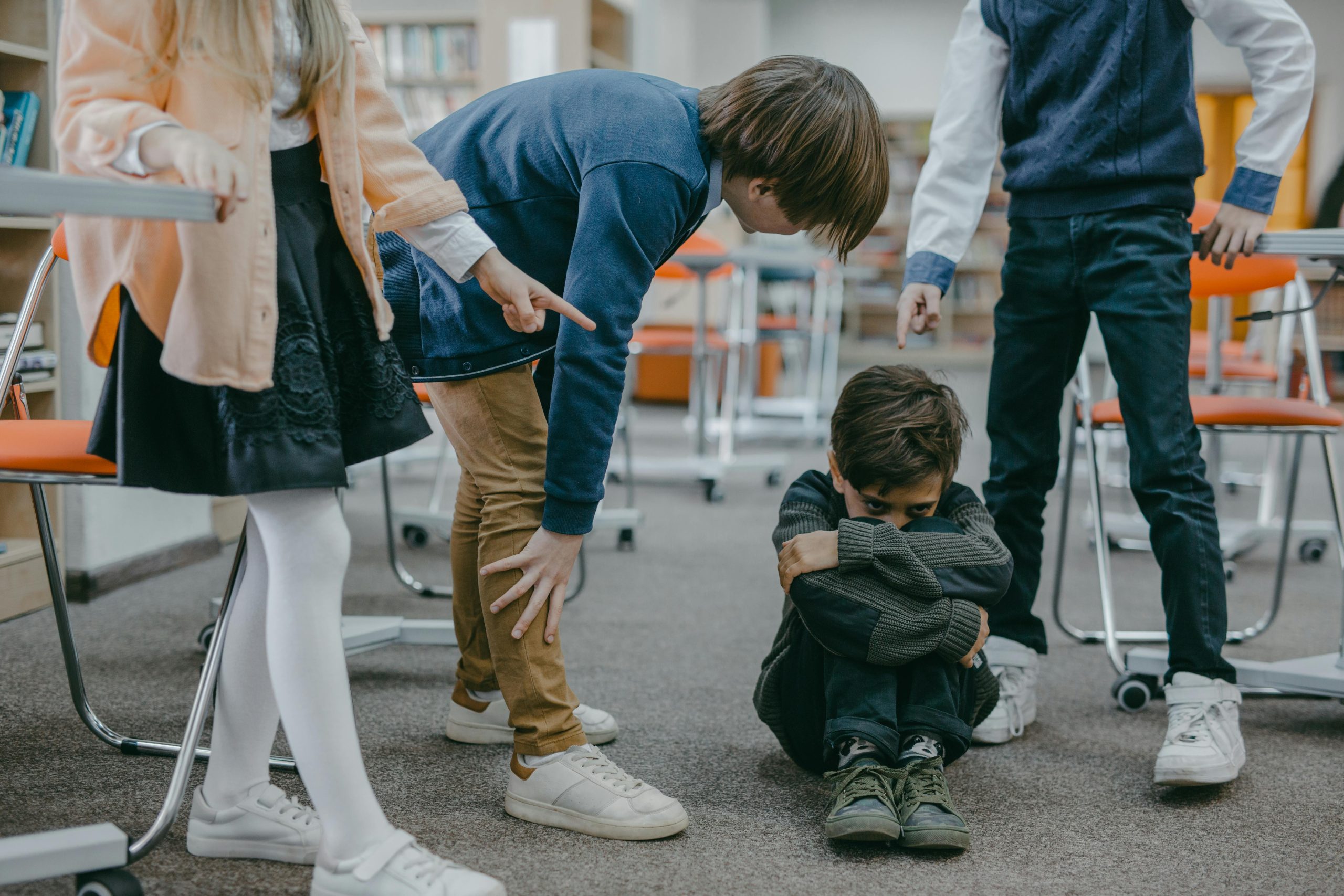 Enfant avec des troubles du spectre autistique